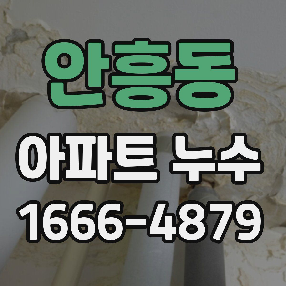안흥동 아파트 누수