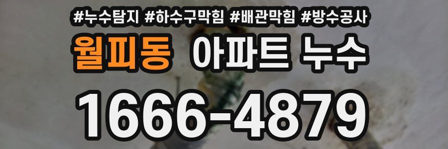 월피동 아파트 누수