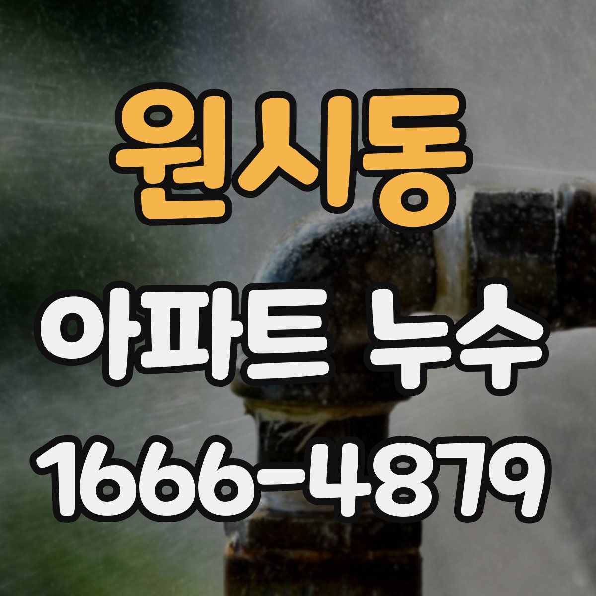 원시동 아파트 누수