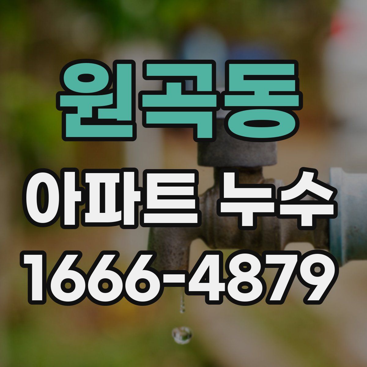 원곡동 아파트 누수