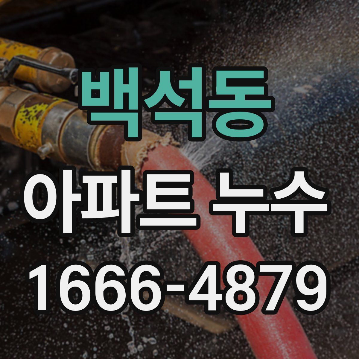 백석동 아파트 누수