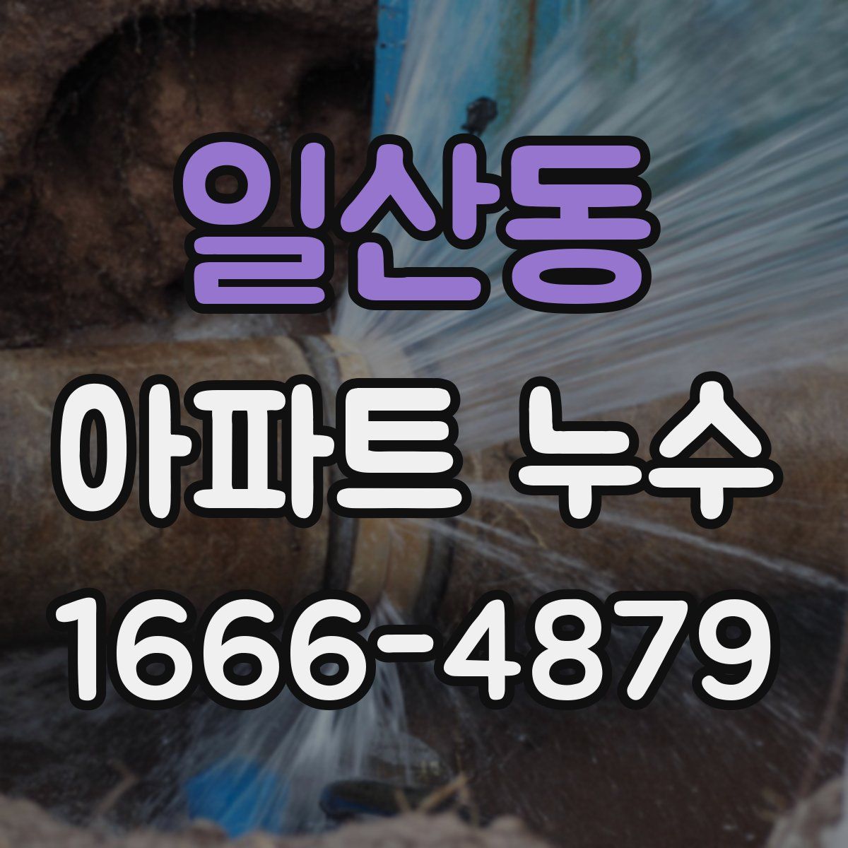 일산동 아파트 누수
