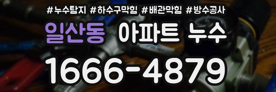 일산동 아파트 누수