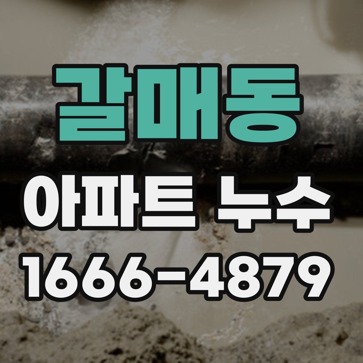 갈매동 아파트 누수