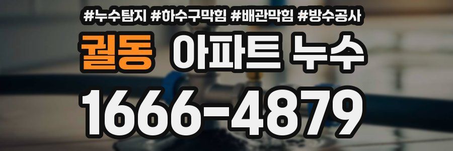 궐동 아파트 누수