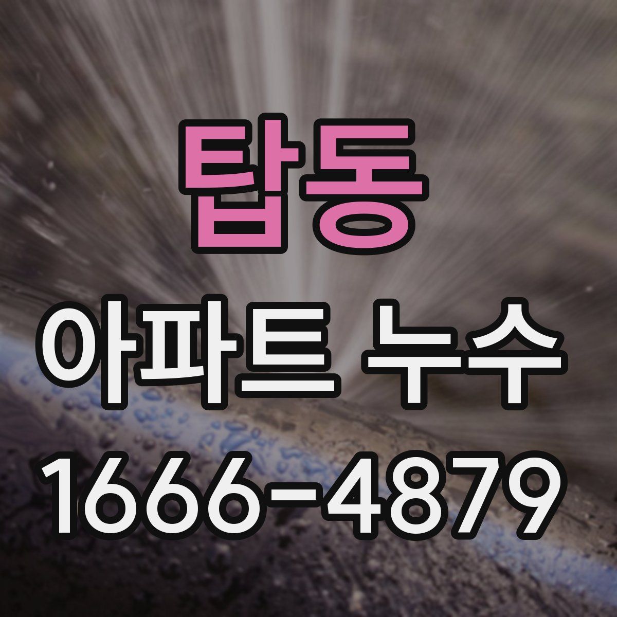 탑동 아파트 누수