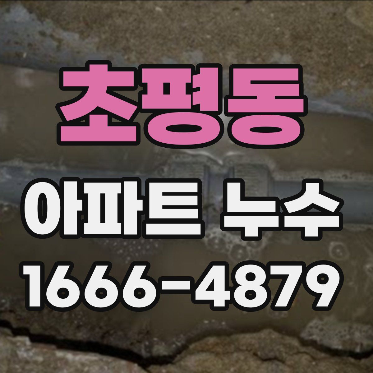 초평동 아파트 누수