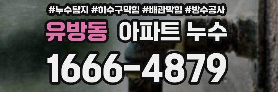 유방동 아파트 누수