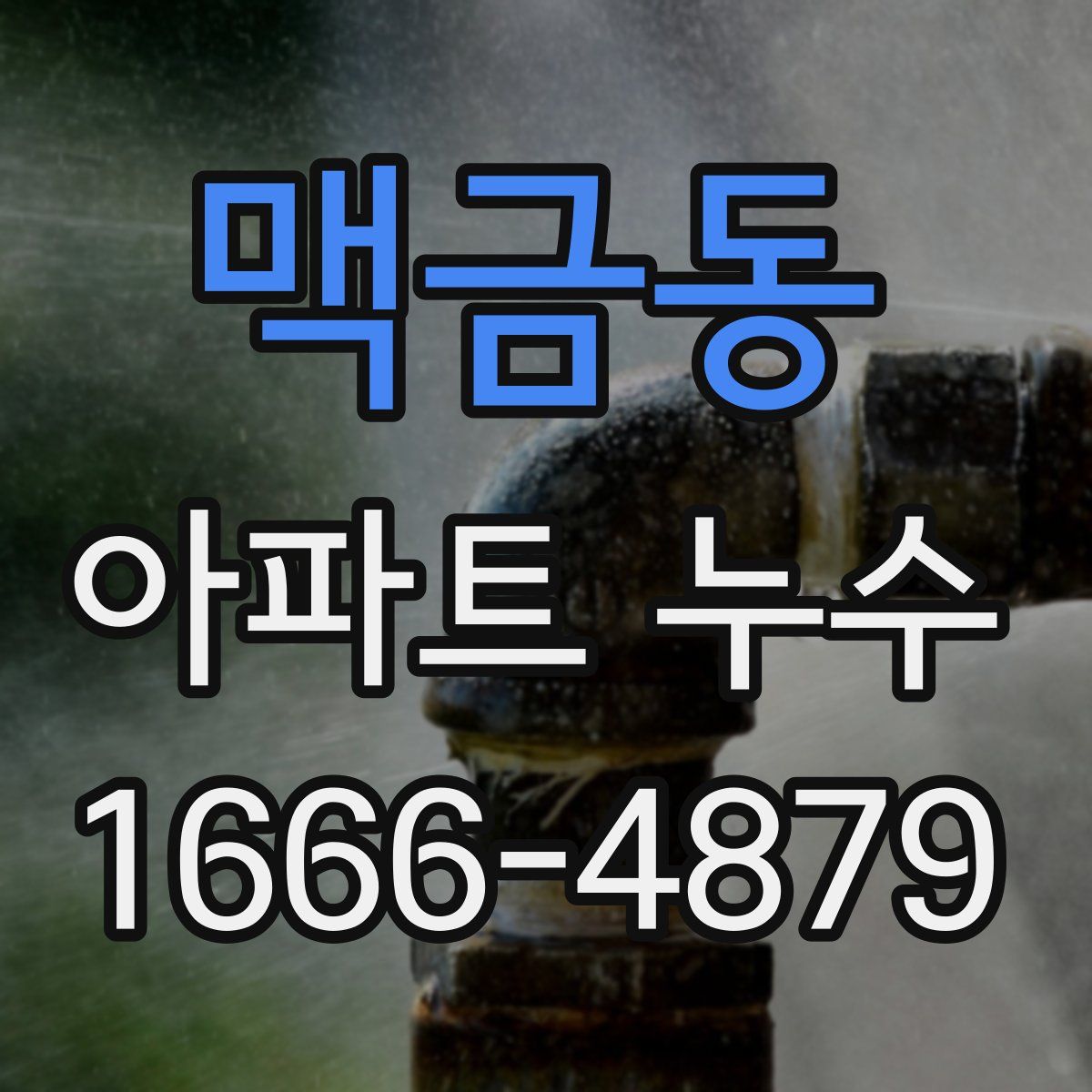 맥금동 아파트 누수