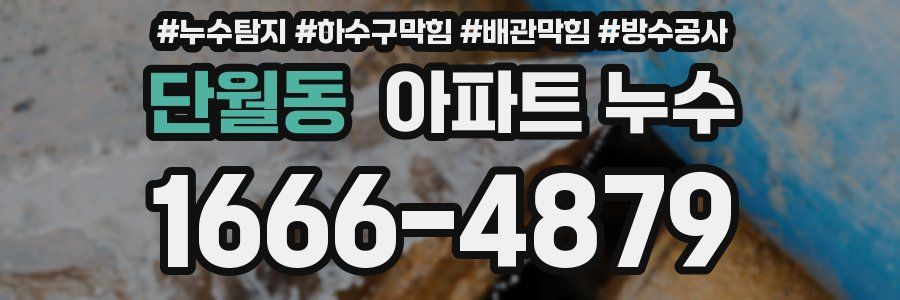 단월동 아파트 누수