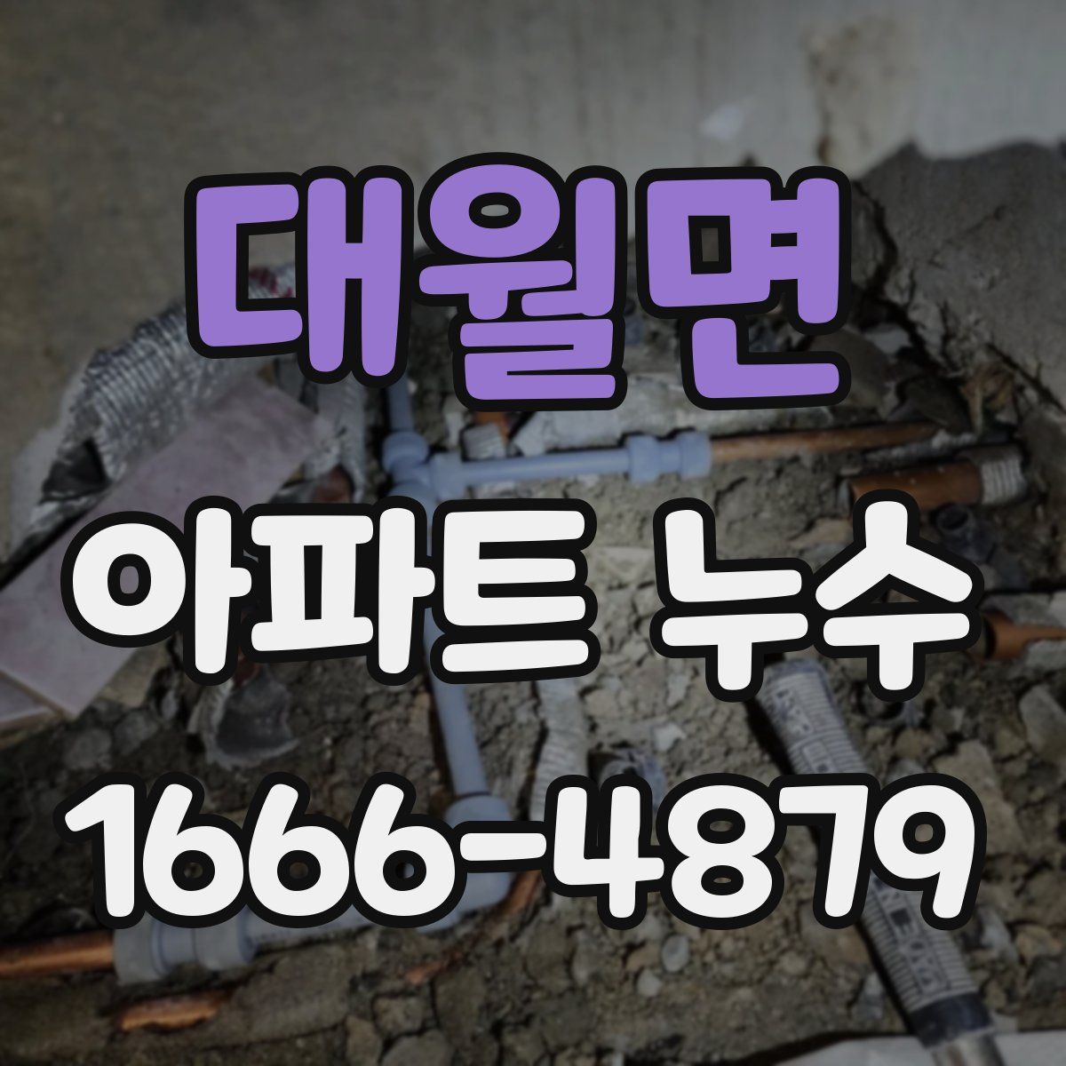 대월면 아파트 누수