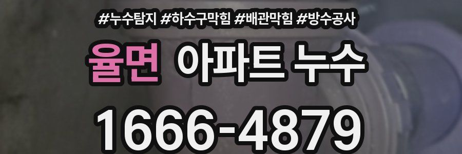율면 아파트 누수