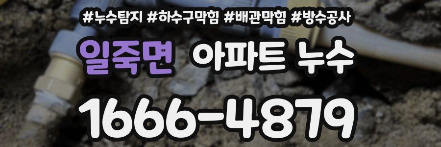 일죽면 아파트 누수