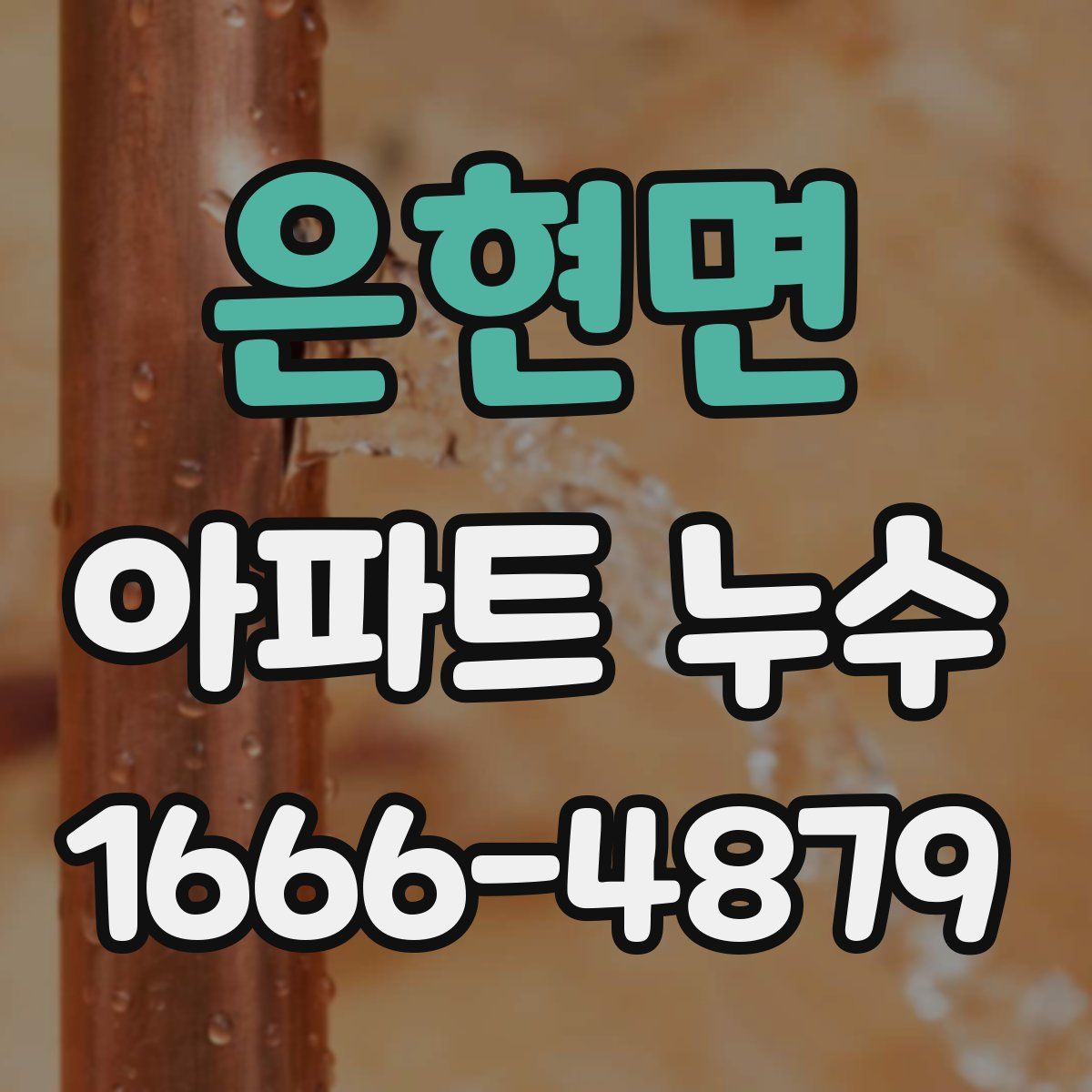 은현면 아파트 누수