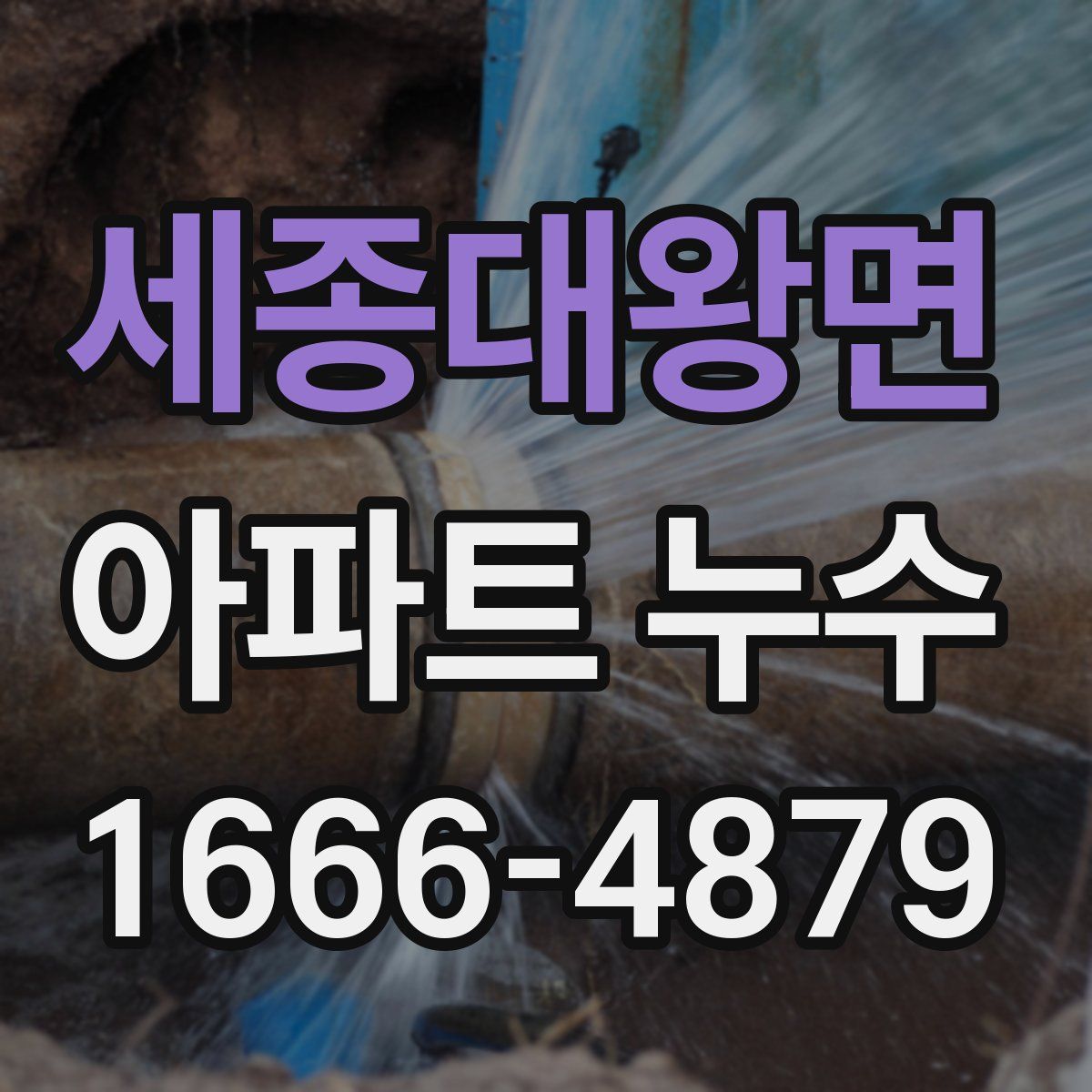 세종대왕면 아파트 누수