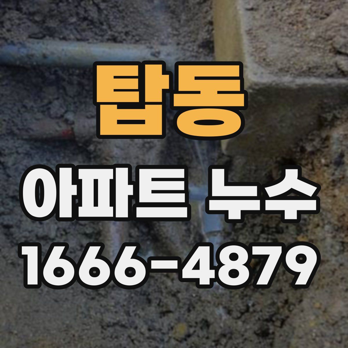 탑동 아파트 누수