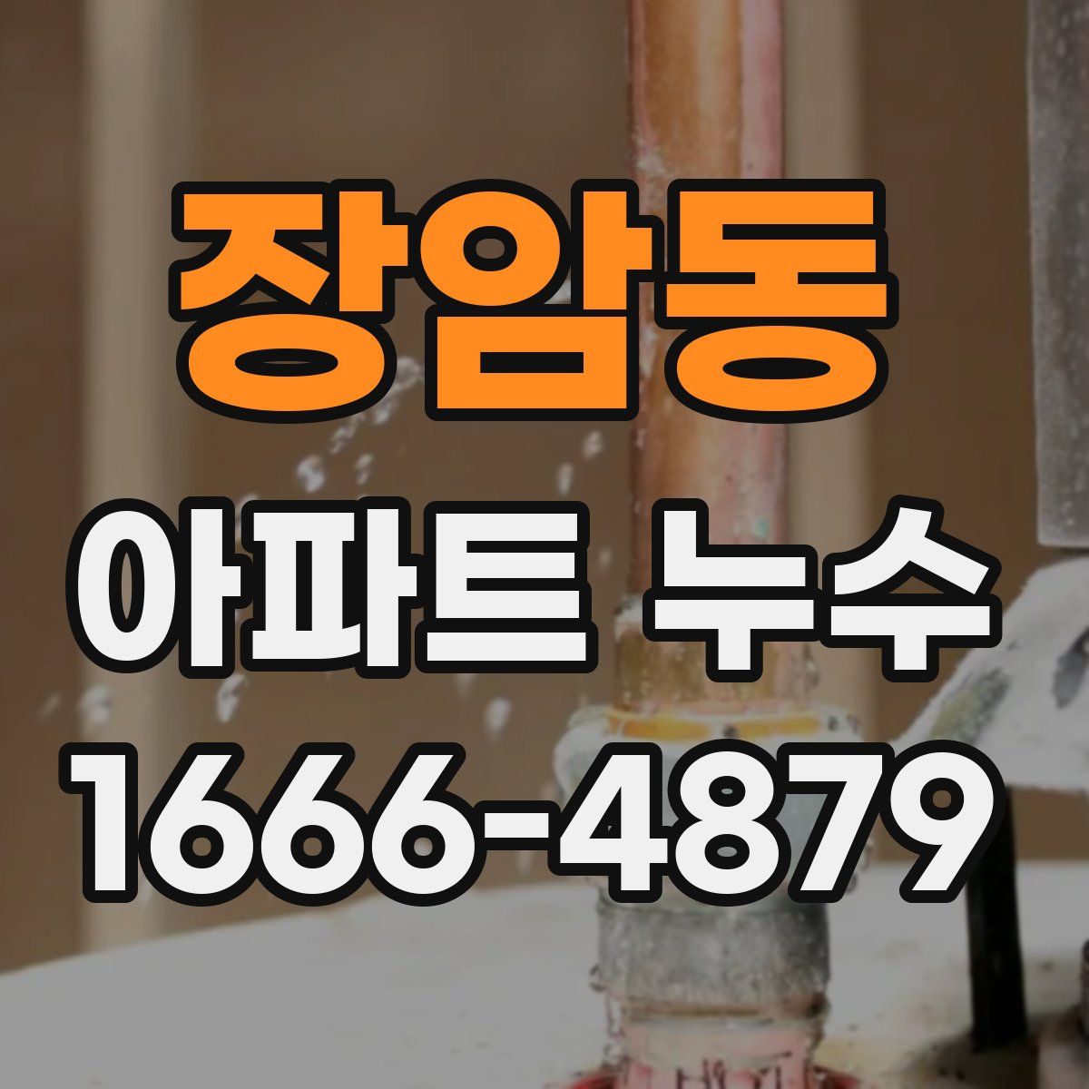 장암동 아파트 누수