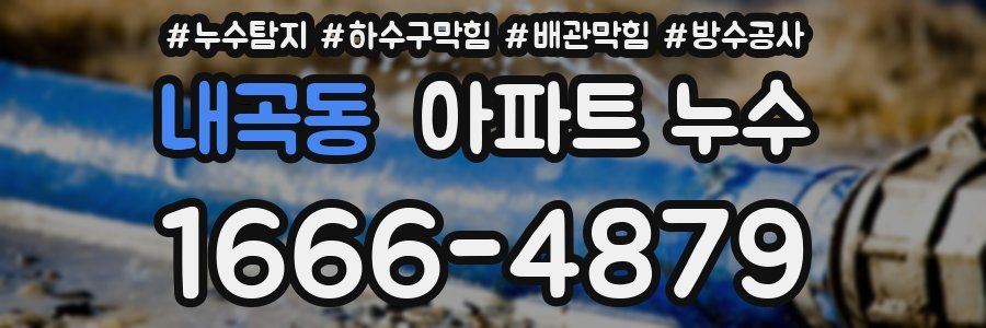 내곡동 아파트 누수