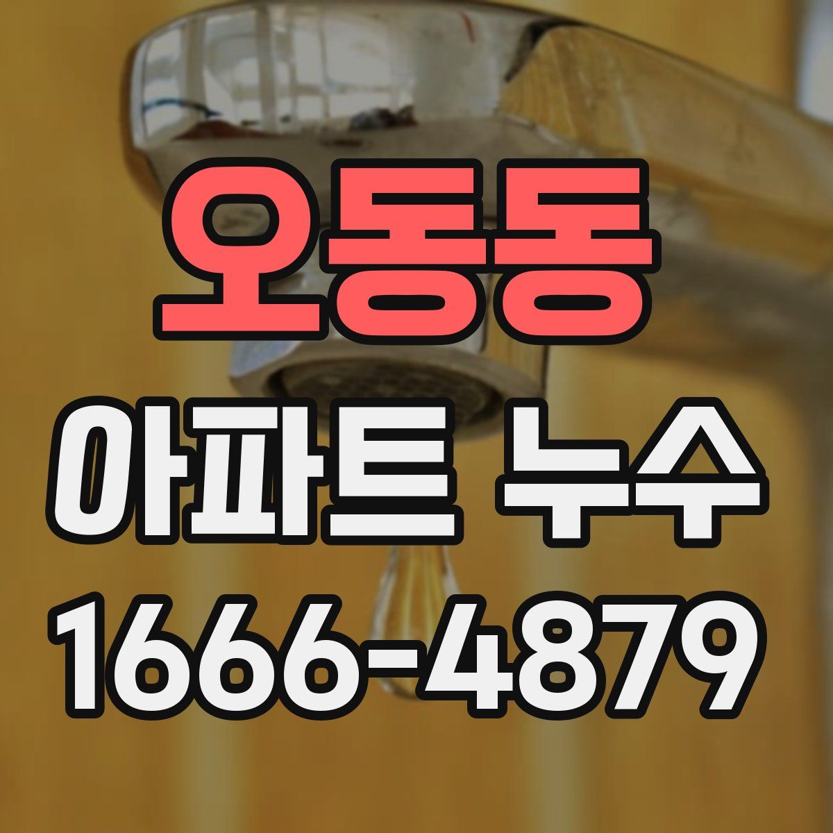 오동동 아파트 누수