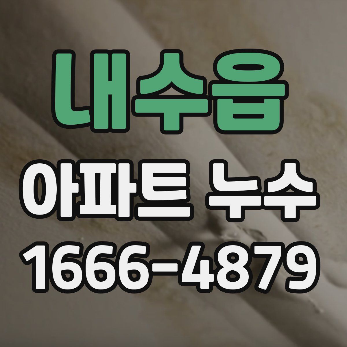 내수읍 아파트 누수