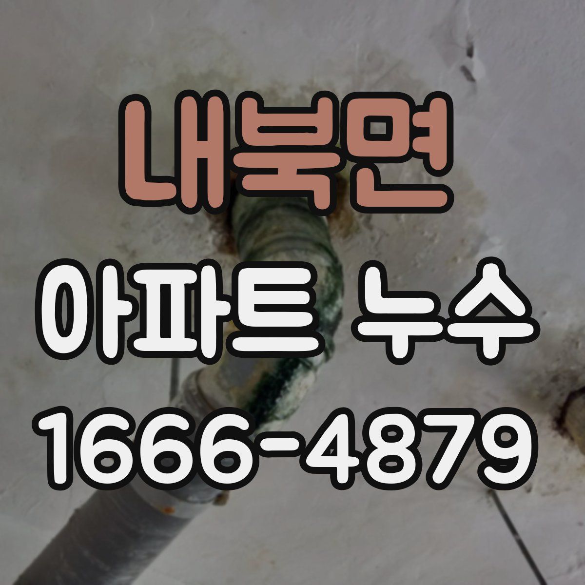 내북면 아파트 누수