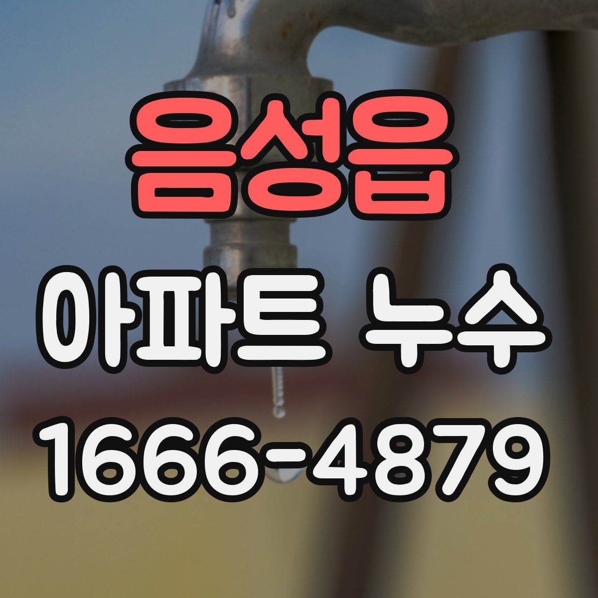 음성읍 아파트 누수