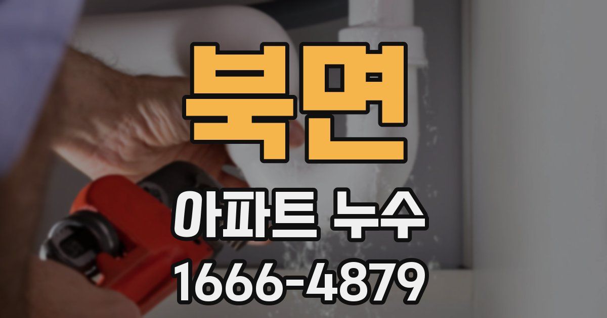 북면 아파트 누수