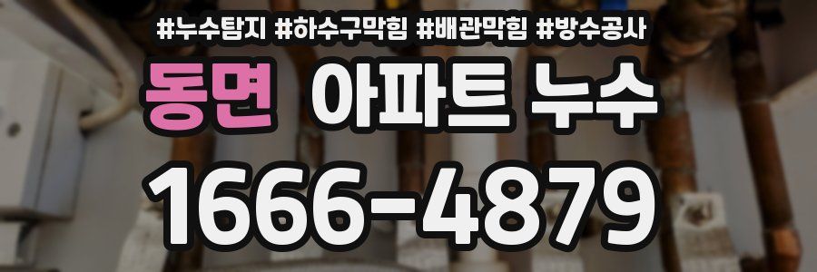 동면 아파트 누수