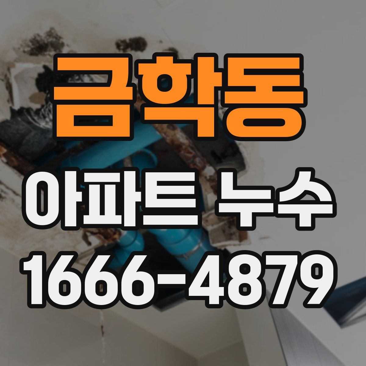 금학동 아파트 누수