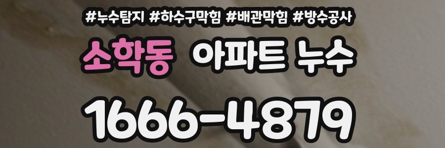소학동 아파트 누수