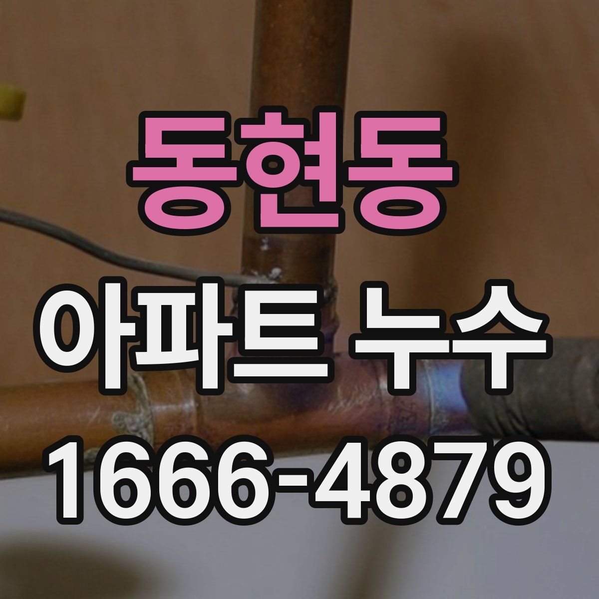 동현동 아파트 누수