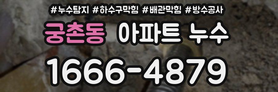 궁촌동 아파트 누수
