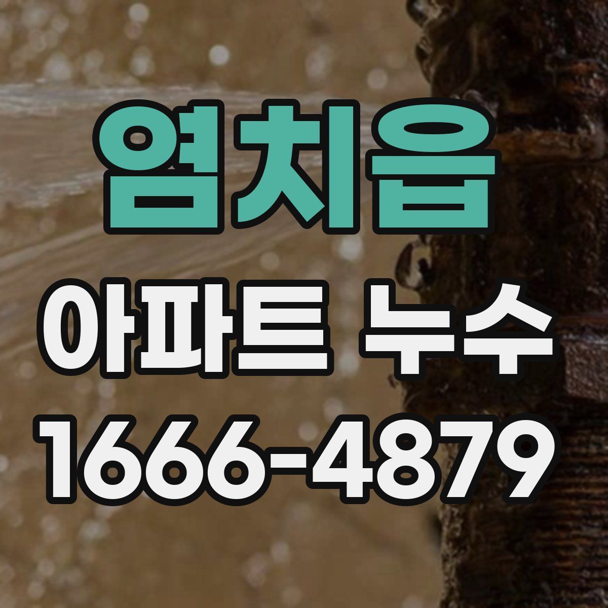 염치읍 아파트 누수