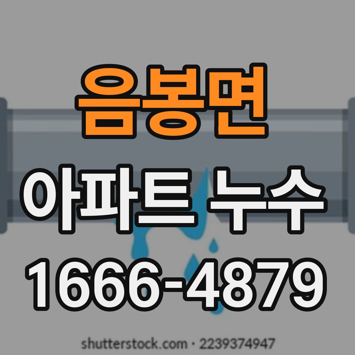 음봉면 아파트 누수