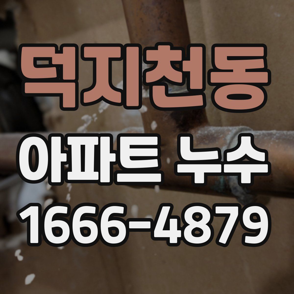 덕지천동 아파트 누수