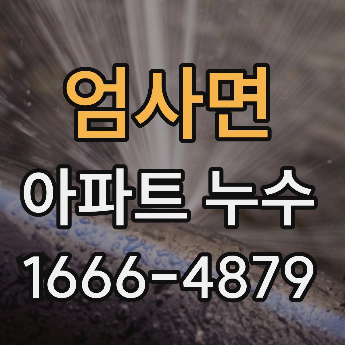 엄사면 아파트 누수