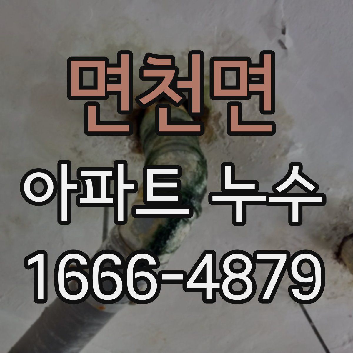 면천면 아파트 누수