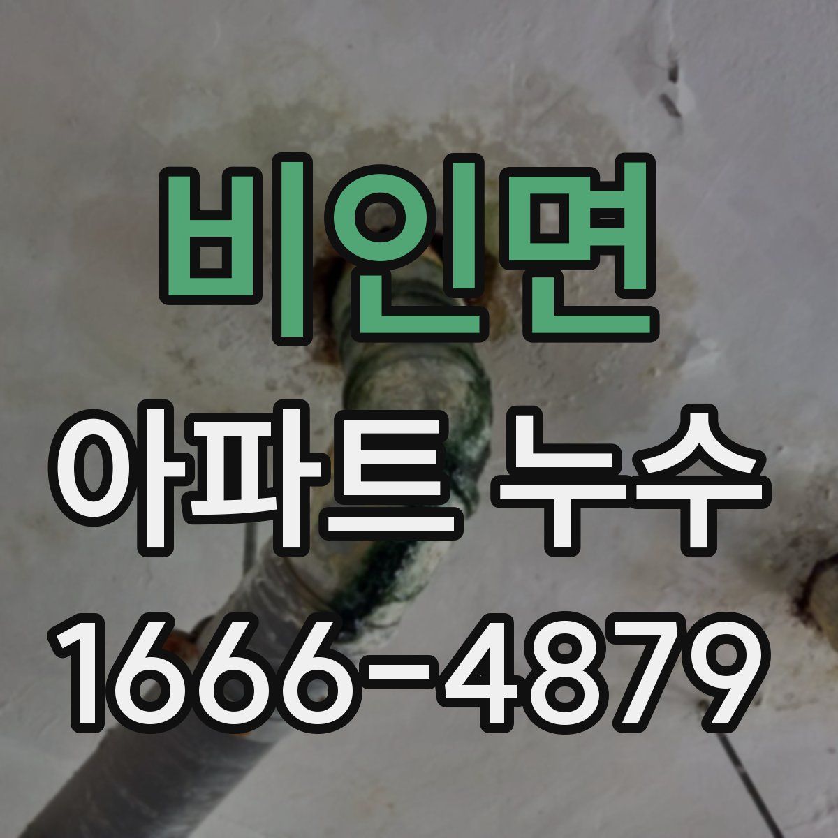 비인면 아파트 누수