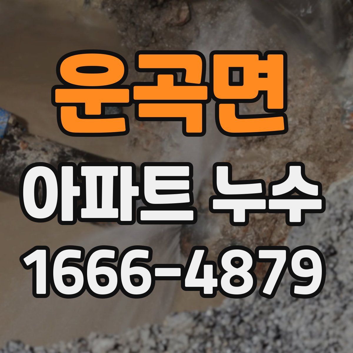 운곡면 아파트 누수