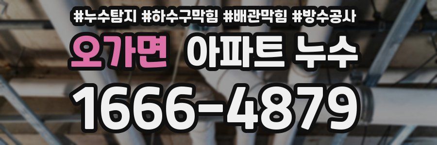 오가면 아파트 누수