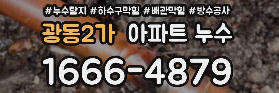 광동2가 아파트 누수