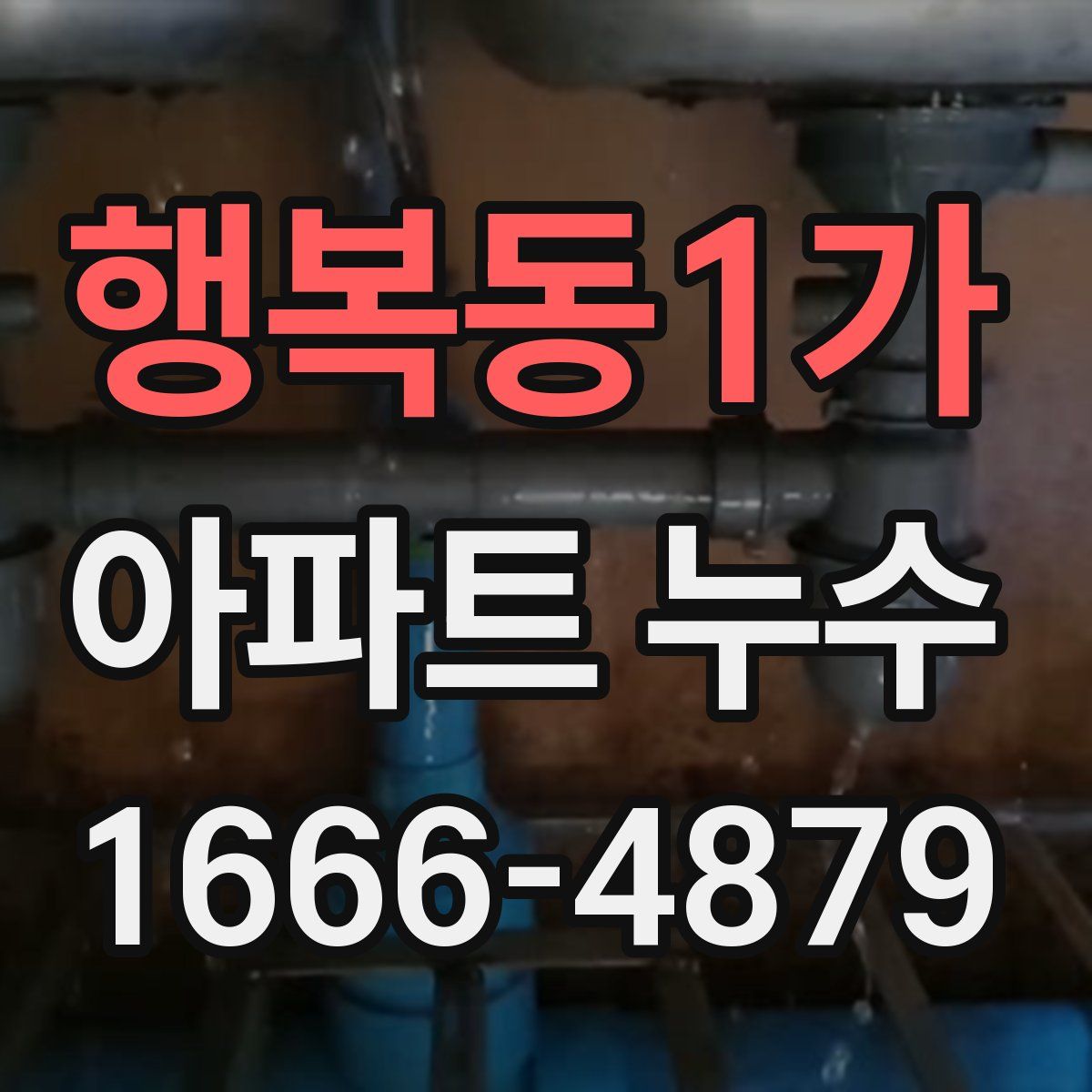 행복동1가 아파트 누수