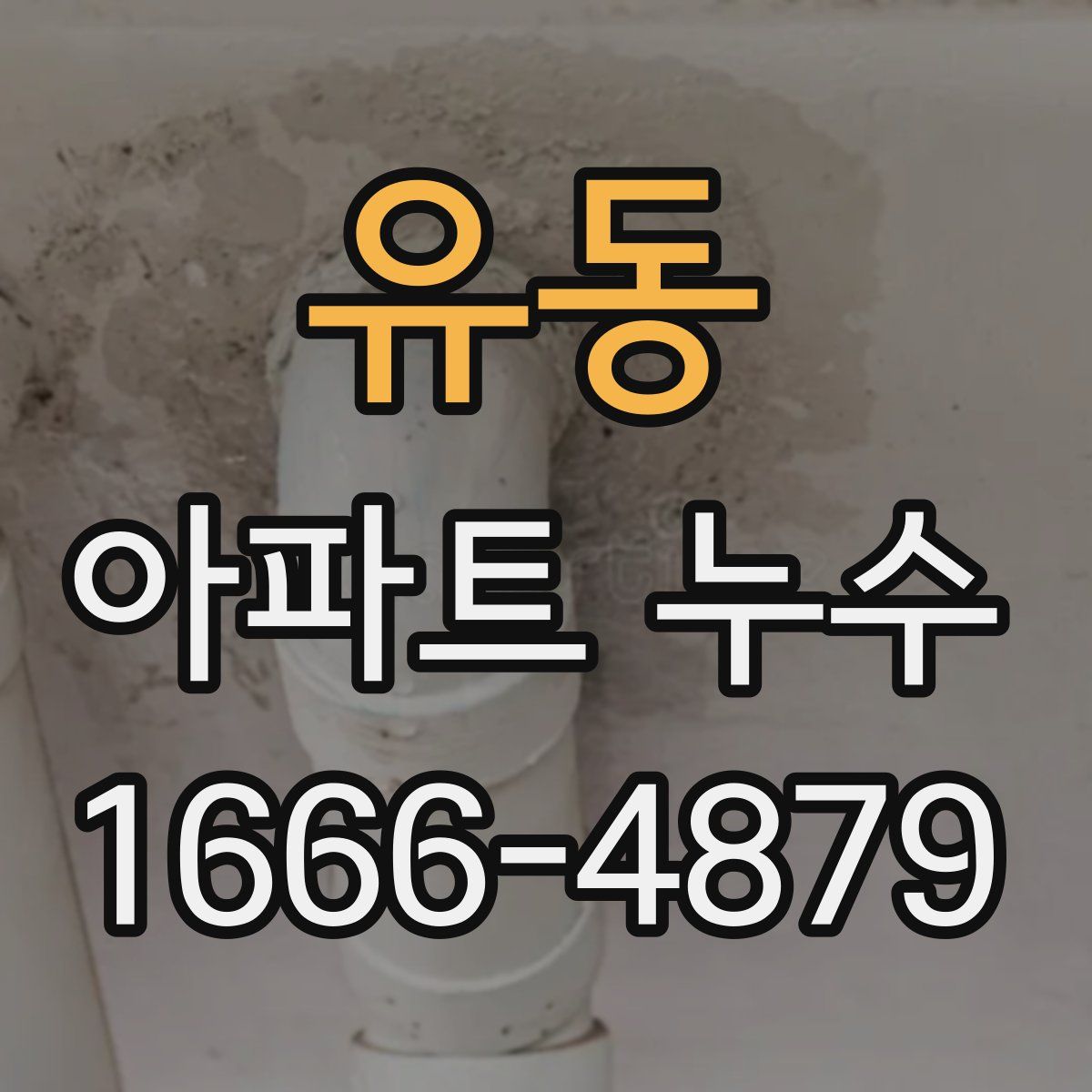 유동 아파트 누수
