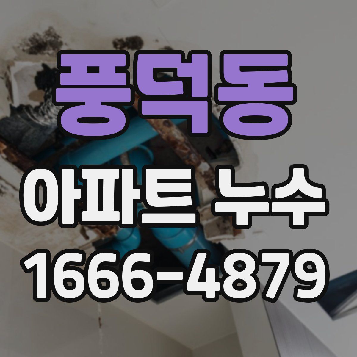 풍덕동 아파트 누수