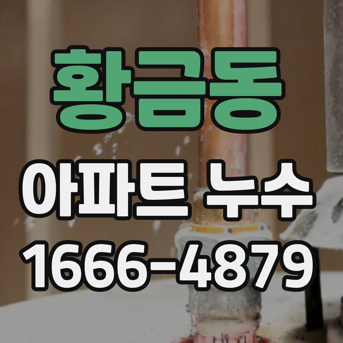 황금동 아파트 누수