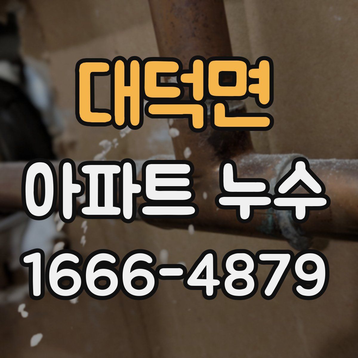 대덕면 아파트 누수