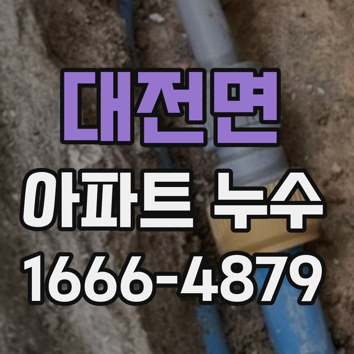대전면 아파트 누수
