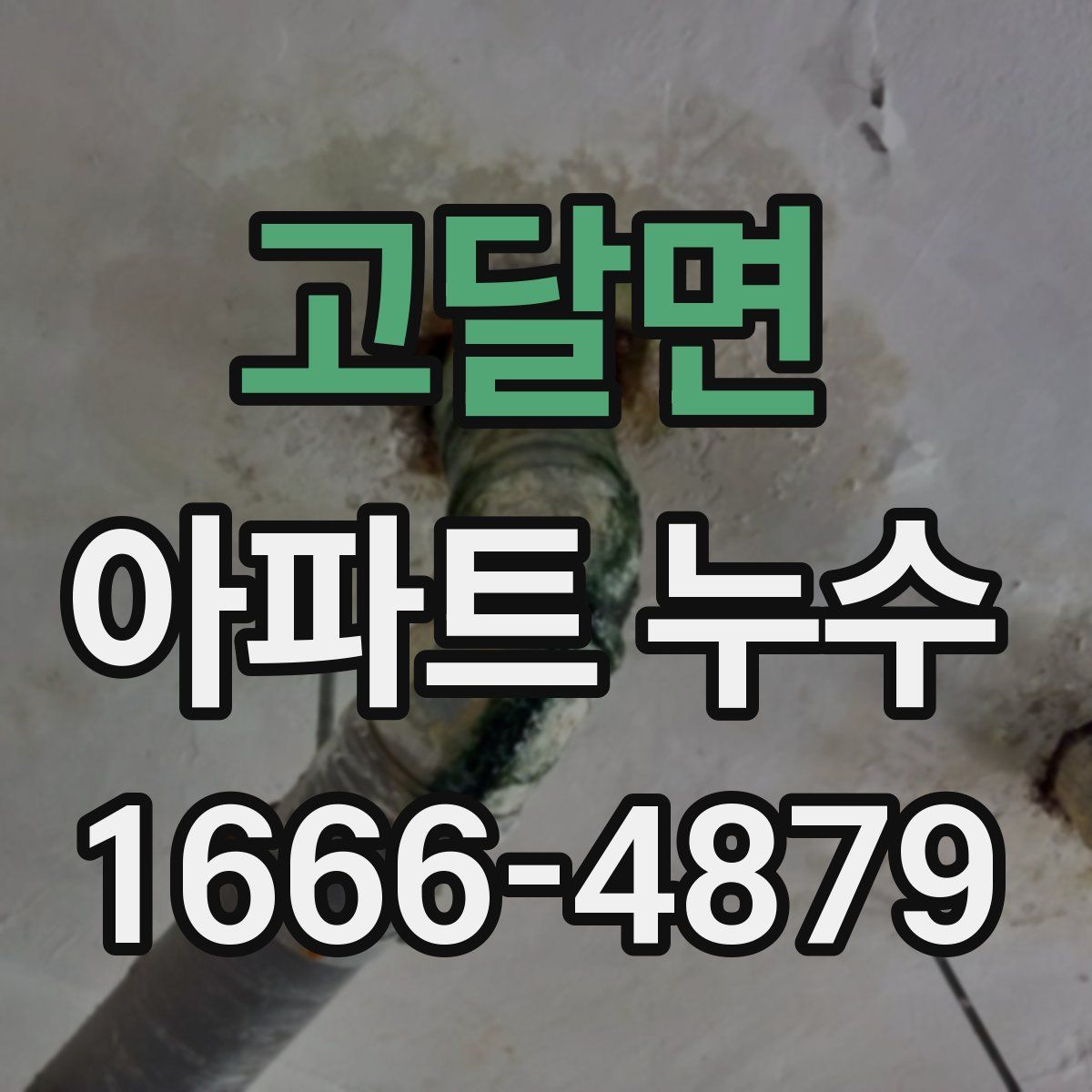 고달면 아파트 누수