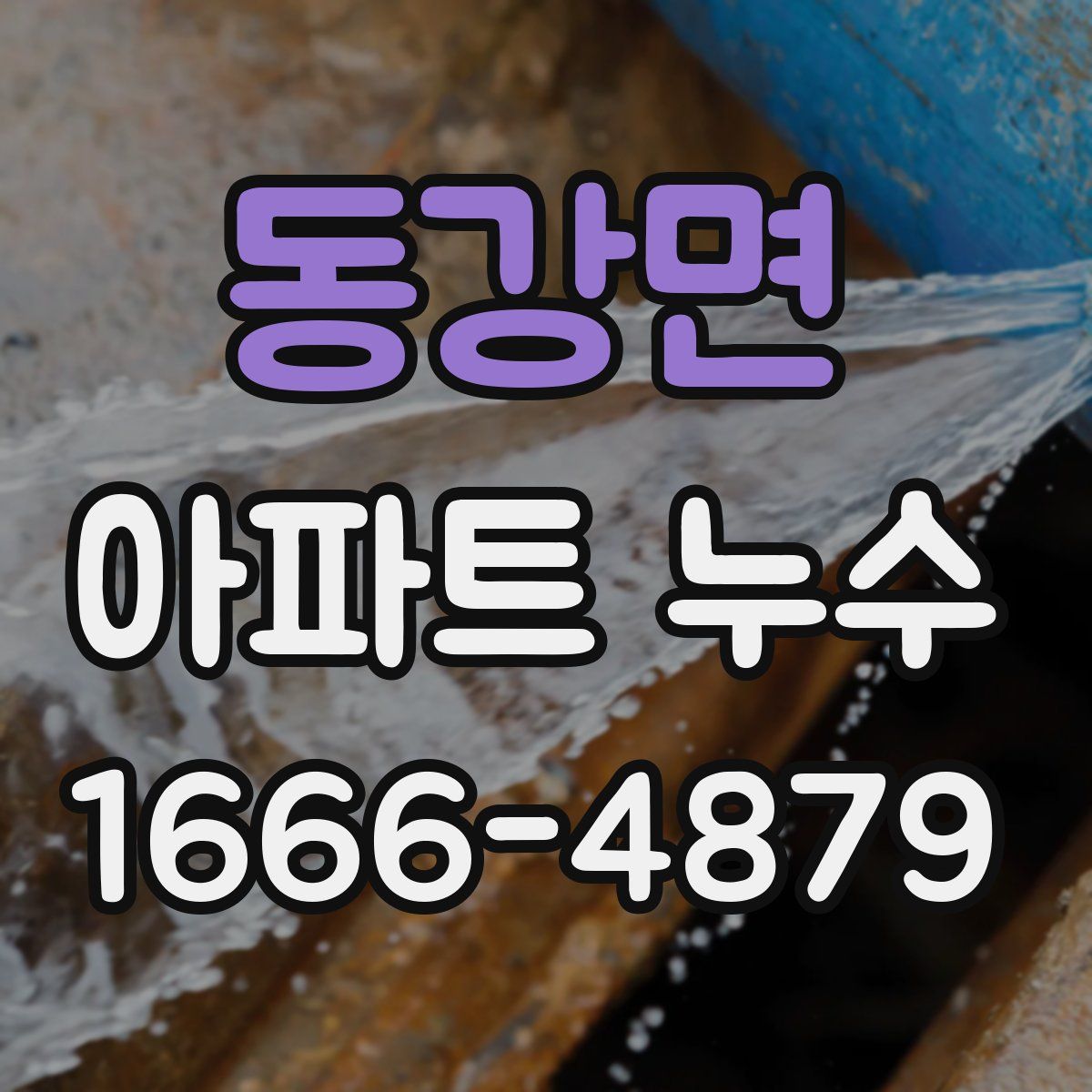 동강면 아파트 누수