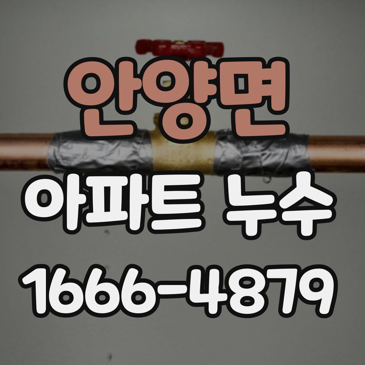 안양면 아파트 누수